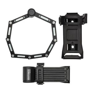 LUCCHETTO ANTIFURTO KRYPTONITE PIEGHEVOLE MINI KEEPER NERO