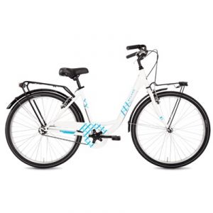 BICI MYLAND 24 VICOLO 24.1 BIANCO-BLU 1V