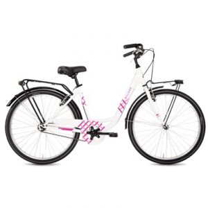 BICI MYLAND 24 VICOLO 24.1 BIANCO-ROSA 1V