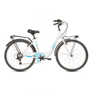 BICI MYLAND 24 VICOLO 24.2 BIANCO BLU 6V