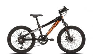 BICICLETTA BRERA 20 OVERBY 6V NERO ARANCIO
