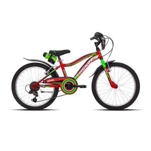 BICICLETTA BRERA 20 THUNDER ROSSO NERO