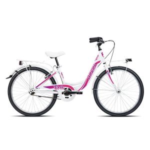 BICICLETTA BRERA 26 BRIO LOVE 6V CICLAMINO BIANCO