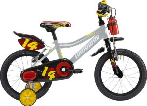 BICICLETTA LOMBARDO 14 MONOPOLI GRIGIO BIANCO