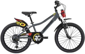 BICICLETTA LOMBARDO 20 VULCANO 6V GRIGIO NERO
