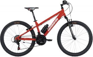 BICICLETTA LOMBARDO 24 TROPEA ROSSO LOLLIPOP-GRIGIO LUCIDO