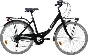 BICICLETTA LOMBARDO 26 RIMINI AGEVOLE 6V NERO