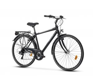 BICICLETTA LOMBARDO 28 MIRAFIORI 270 NERO-GRIGIA MATT 53