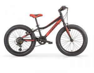 BICICLETTA MBM 20 DRIFT PLUS MTB U ALL REVO 6V NERO ROSSO