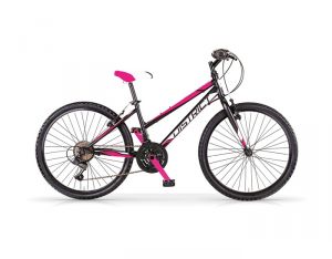 BICICLETTA MBM 24 DISTRICT MTB D ACC REVO 18V NERO FUCSIA