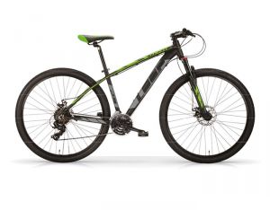 BICICLETTA MBM 29 LOOP DISC MTB ALL 21V NERO VERDE