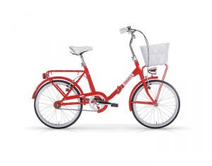 BICICLETTA MBM ANGELA 20 ACC PIEGHEVOLE ROSSO