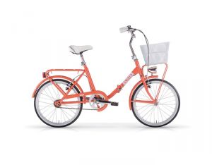 BICICLETTA MBM ANGELA 20 ACC PIEGHEVOLE SALMONE
