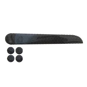 BATTICATENA BRN IN PVC EFFETTO
CARBONIO