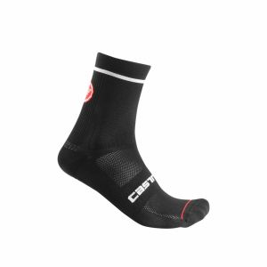 CALZINI CASTELLI ENTRATA 13 NERO
