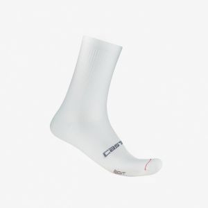 CALZINI CASTELLI ESPRESSO 18 BIANCO