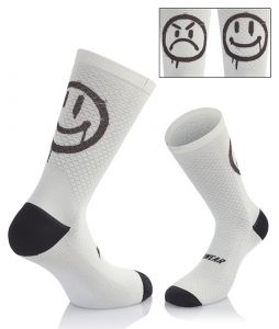 CALZINI MB WEAR SMILE EMOTIONS BIANCO H20 L-XL