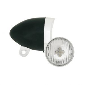 FANALE MVTEK ANTERIORE A BATTERIA VINTAGE 5 LED PLASTICA NERO