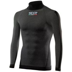 INTIMO SIXS LUPETTO MANICA LUNGA TUTTO NERO