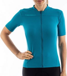 MAGLIA CASTELLI DONNA M/C ANIMA 3 TURCHESE