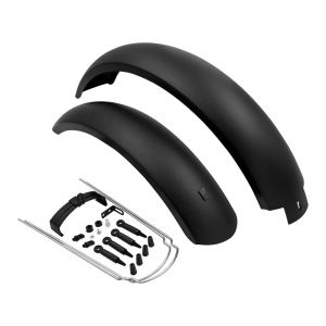 PARAFANGHI 20 FAT BIKE PLASTICA COPPIA NERO