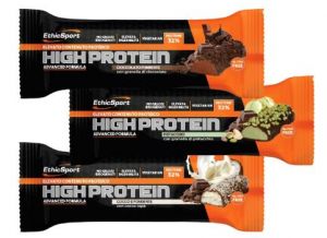 BARRETTA ETHIC SPORT HIGH PROTEIN COCCO E FONDENTE 45gr