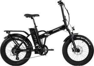 BICI ELETTRICA LOMBARDO 20 APPIA NERO-BIANCO