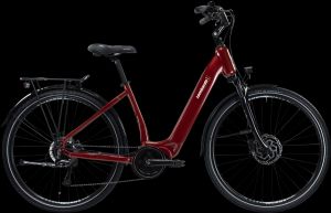 BICICLETTA LOMBARDO 28 MARATEA AGEVOLE PLUS BORDEAUX DUNE/BIANCO MONROE LUCIDO