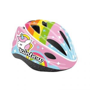 CASCO MVTEK BIMBA CICLO RAINBOW ROSA TG.52-56
