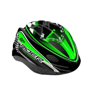 CASCO MVTEK JUNIOR GP-RIDER VERDE TAGLIA UNICA 52-56cm