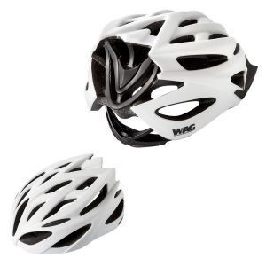 CASCO WAG NEUTRON M 52-58cm BIANCO NERO