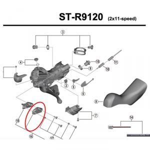 DIAFRAMMA SHIMANO L (sx) ST-R9120