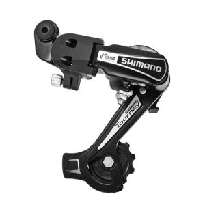 CAMBIO SHIMANO MTB TY21 3x6/7V GABBIA LUNGO NERO SFUSO