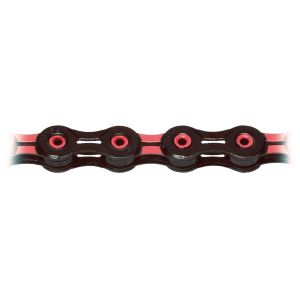 CATENA KMC DLC11 SUPERLIGHT 11V 118 MAGLIE NERO ROSSO