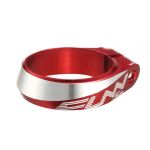 COLLARINO REGGISELLA FLNN 34.9mm FRODON ALLUMINIO 6061 CNC ROSSO