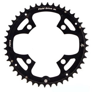 CORONA SUNRACE BCD 104mm 4-FORI 2 X 11V 44D COMPATIBILE SHIMANO NERO