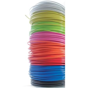 GUAINA FRENO ALLIGATOR PERFORMANCE CON INSERTO IN TEFLON 30mt ø 5mm BIANCO