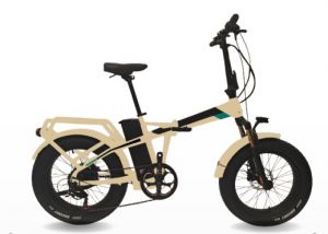 BICI ELETTRICA SKORPIO FAT 20 CREMA OPACO