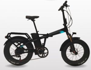 BICI ELETTRICA SKORPIO FAT 20 NERO OPACO