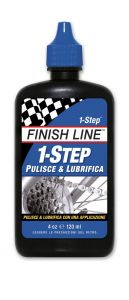 LUBRIFICANTE E PULENTE FINISH LINE  '2 IN 1' A GOCCIA DA 120 ML