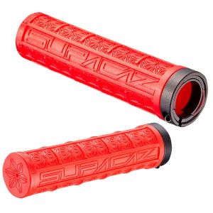 MANOPOLE SUPACAZ GRIZIPS 32mm GOMMA ANTISCIVOLO DUAL DENSITY ROSSO