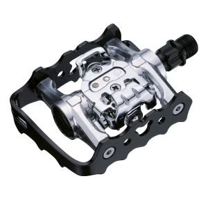 PEDALI VP-X92 NERO ARGENTO DOPPIA FUNZIONE