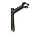 PIANTONE MANUBRIO PROMAX MTB 21mm x 90mm ACCIAIO NERO