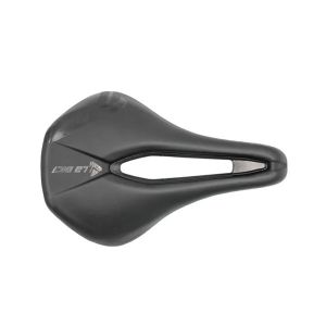 SELLA MVTEK FORZA (L) 244mm x 156mm NERO PROFILO CORTO CON FORO CENTRALE