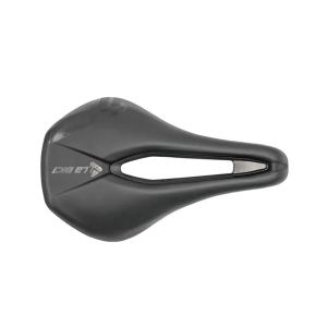 SELLA MVTEK FORZA (S) 244mm x 143mm NERO PROFILO CORTO CON FORO CENTRALE
