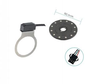 SENSORE PEDALATA ASSISTITA E-BIKE 12 MAGNETI LATO PEDIVELLA