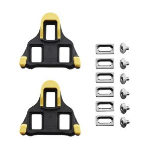 TACCHETTE PEDALI SHIMANO SPD-SL SH11SM GIALLO 6° GRADI