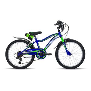 BICICLETTA BRERA 20 THUNDER 6V BLU VERDE