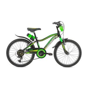 BICICLETTA BRERA 20 THUNDER 6V NERO VERDE