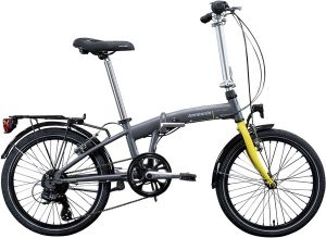 BICICLETTA LOMBARDO 20 CAPRI GRIGIO-GIALLO